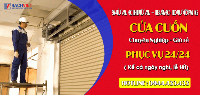 Bảng giá sửa chữa cửa cuốn tại Hà Nội mới nhất 2020