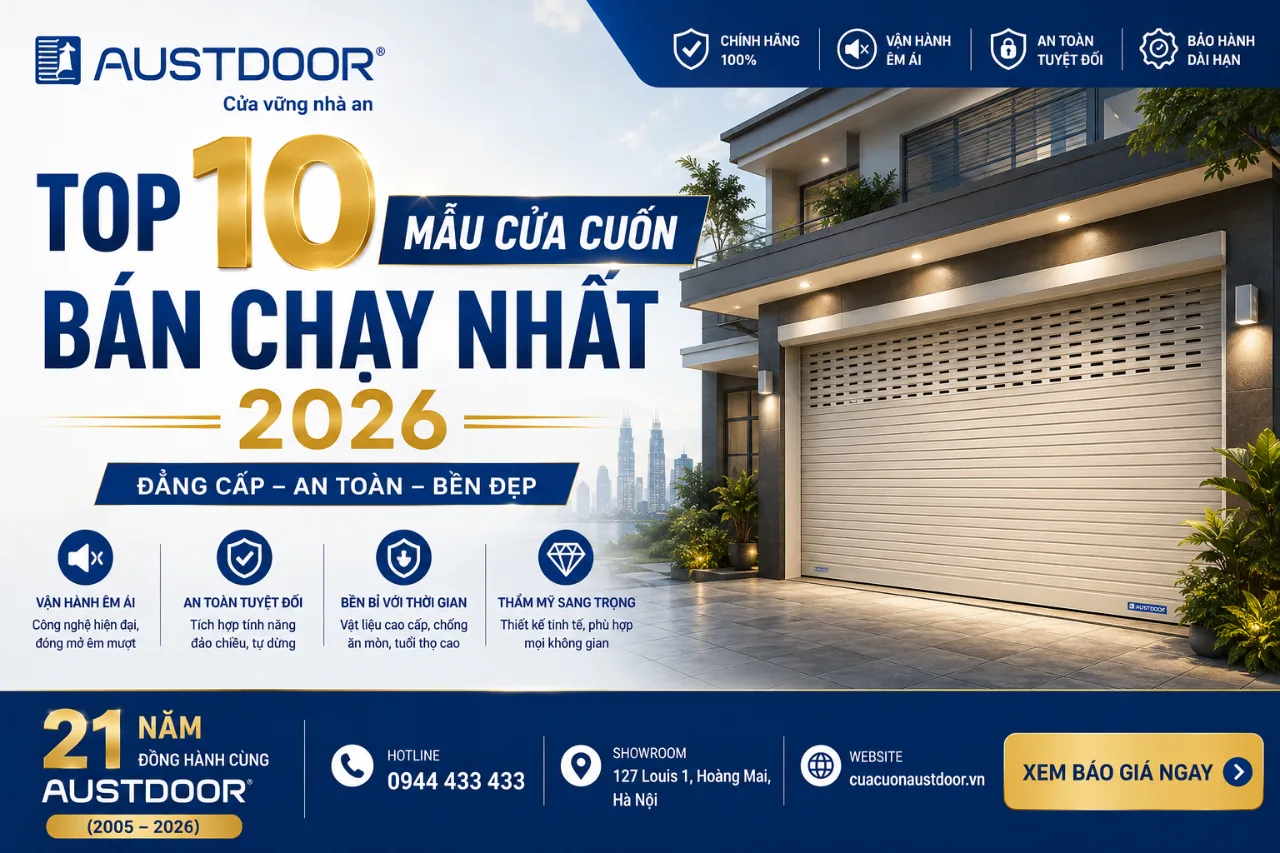 báo giá cửa cuốn austdoor